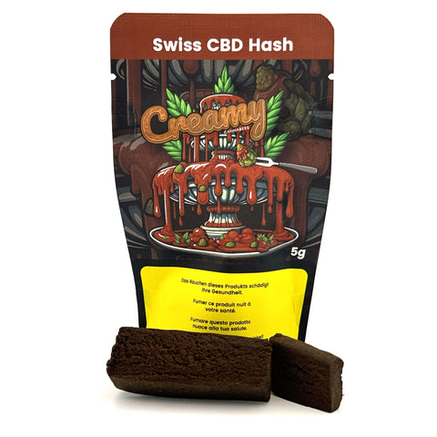 haschisch crémeux au CBD