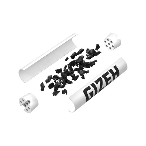 GIZEH - Active Filter 6mm - Black 34 Stk